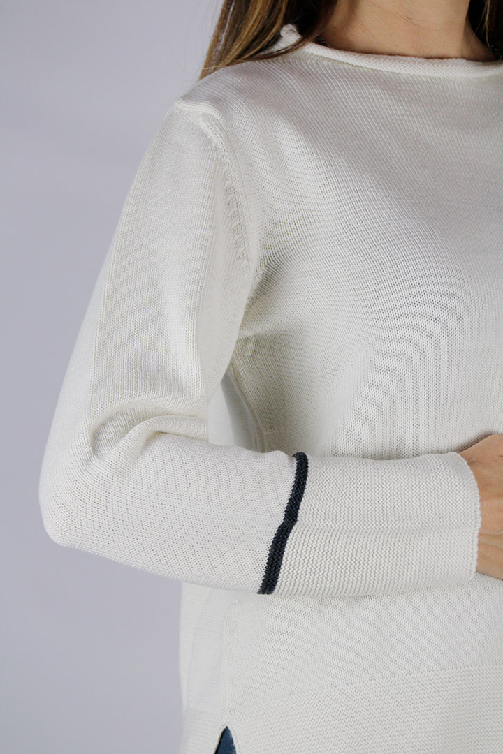Maglia misto lana donna - immagine 4
