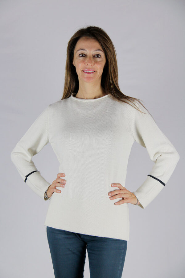 Maglia misto lana donna