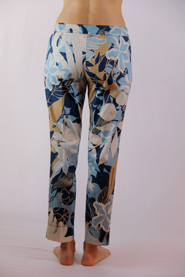 Pantalone il tela di cotone fantasia - immagine 5