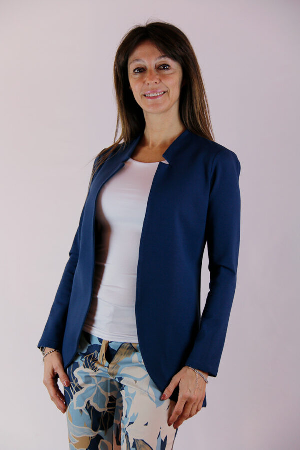 giacca punto Milano bluette - immagine 4