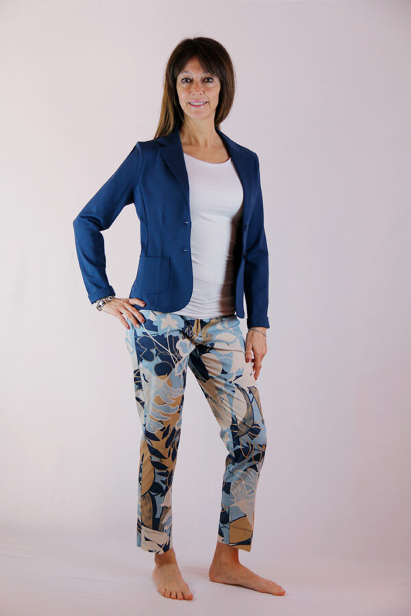Giacca bluette punto Milano