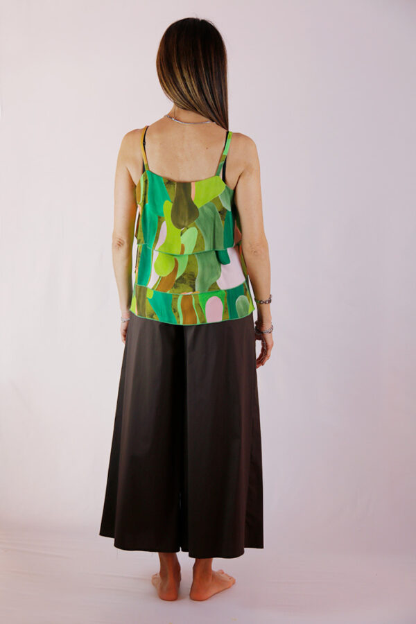 Top viscosa fantasia multicolor - immagine 3
