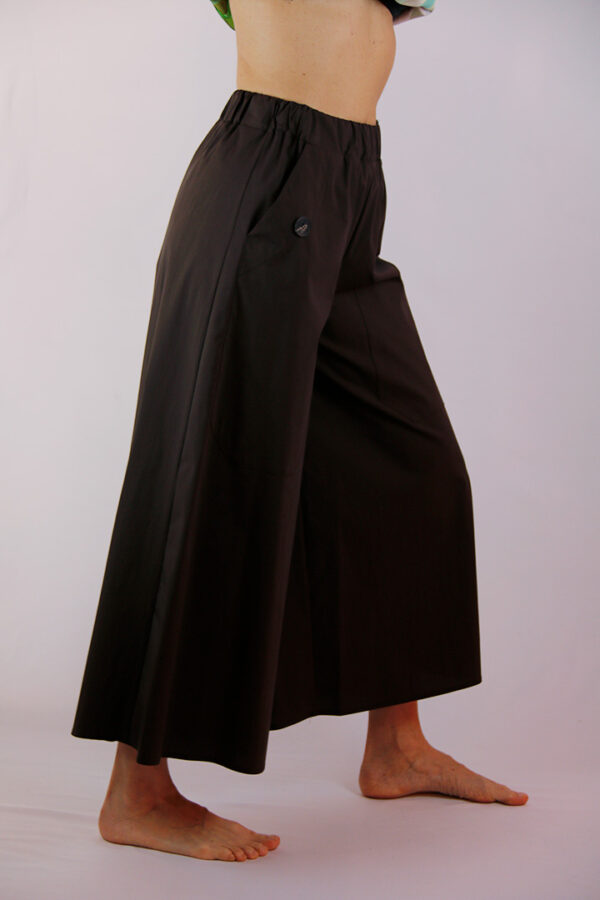Pantagonna in cotone colore moro - immagine 6