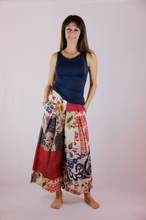 Pantagonna in cotone fantasia