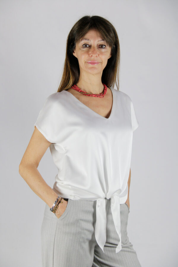 T-shirt raso donna