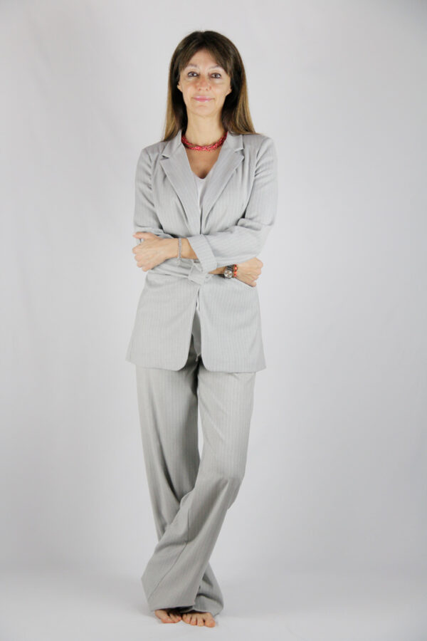 Tailleur grigio perla - immagine 4