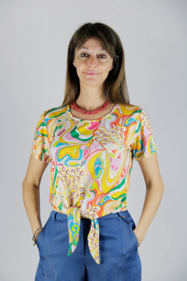 Maglietta estiva colorata - immagine 2