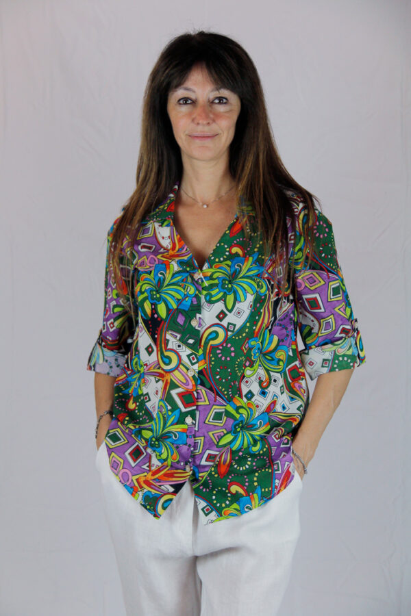 Camicia cotone TERRE DEL VENTO - immagine 2