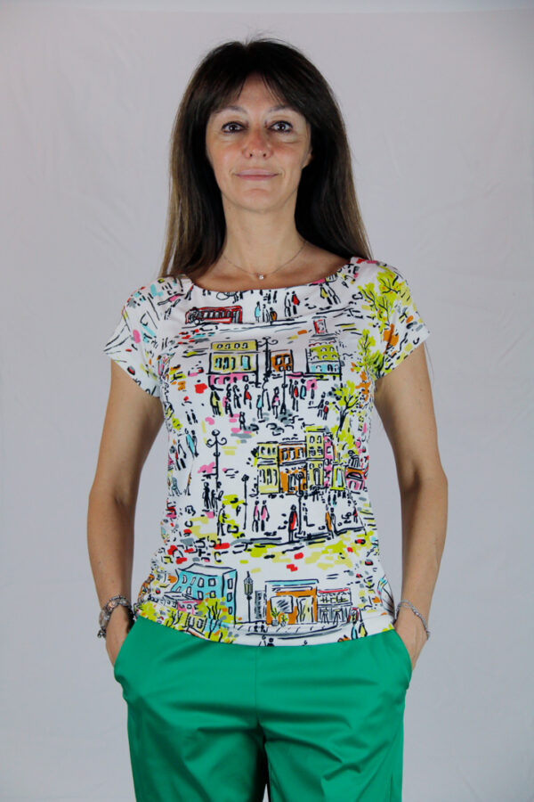 T-Shirt Estiva Multi Colore - immagine 2