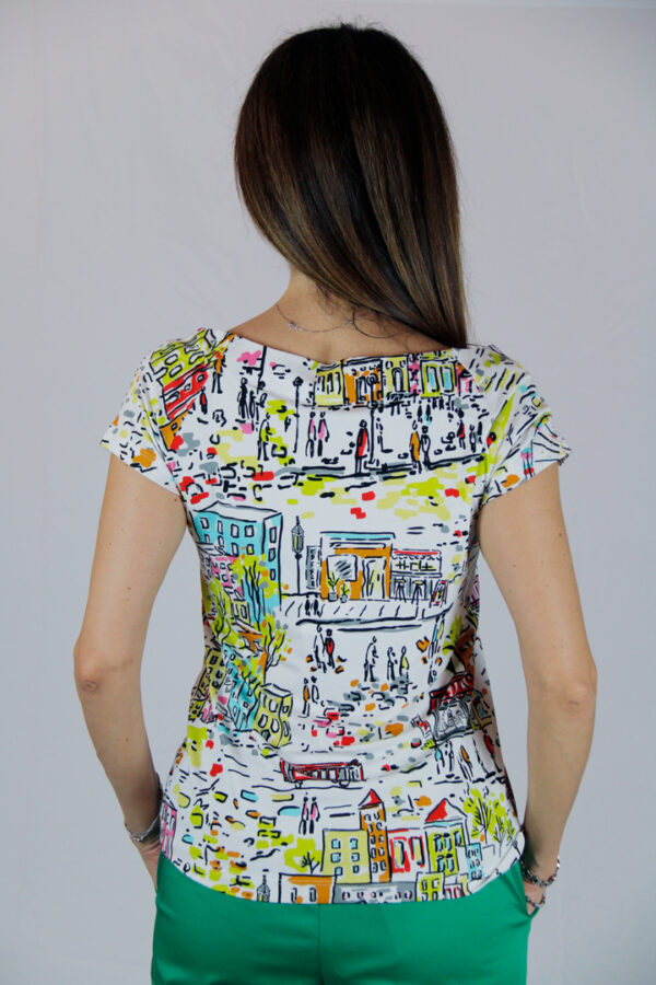 T-Shirt Estiva Multi Colore - immagine 3