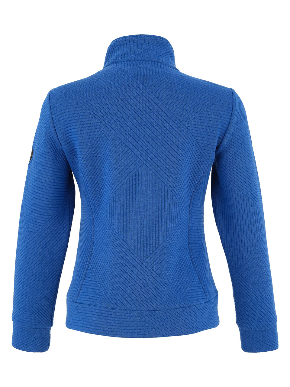 Giubbotto cobalto bitessuto zip - immagine 4