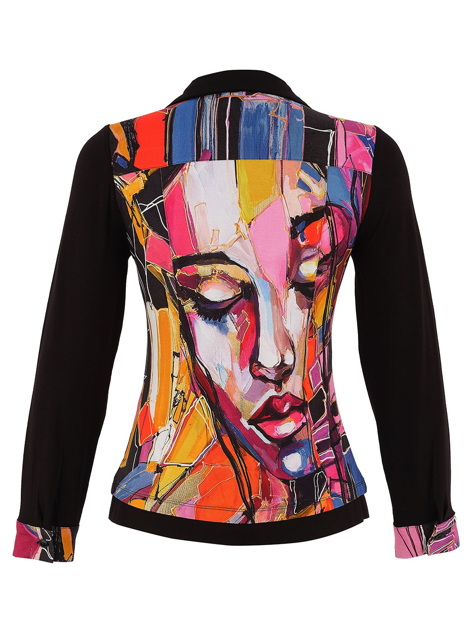 Camicia scollo V artistica - immagine 10