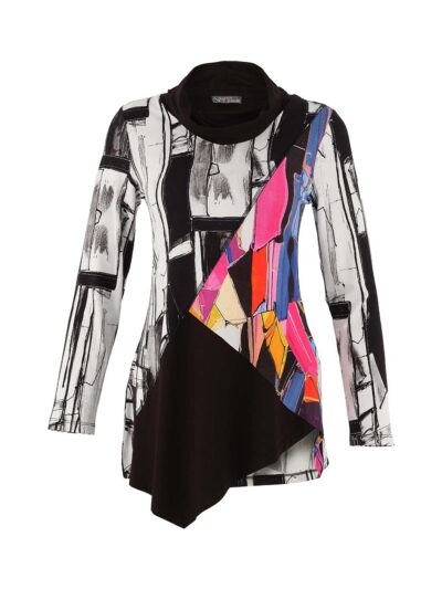 Maglia collo anello artistica