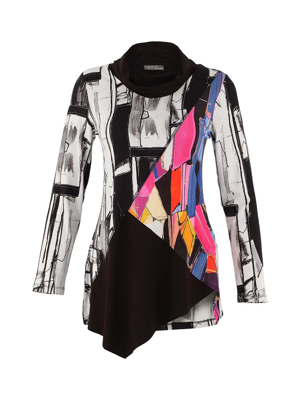 Maglia collo anello artistica