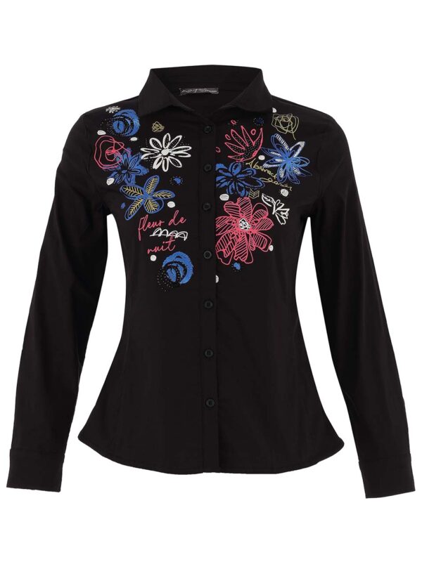 Camicia Dolcezza ricami artistici