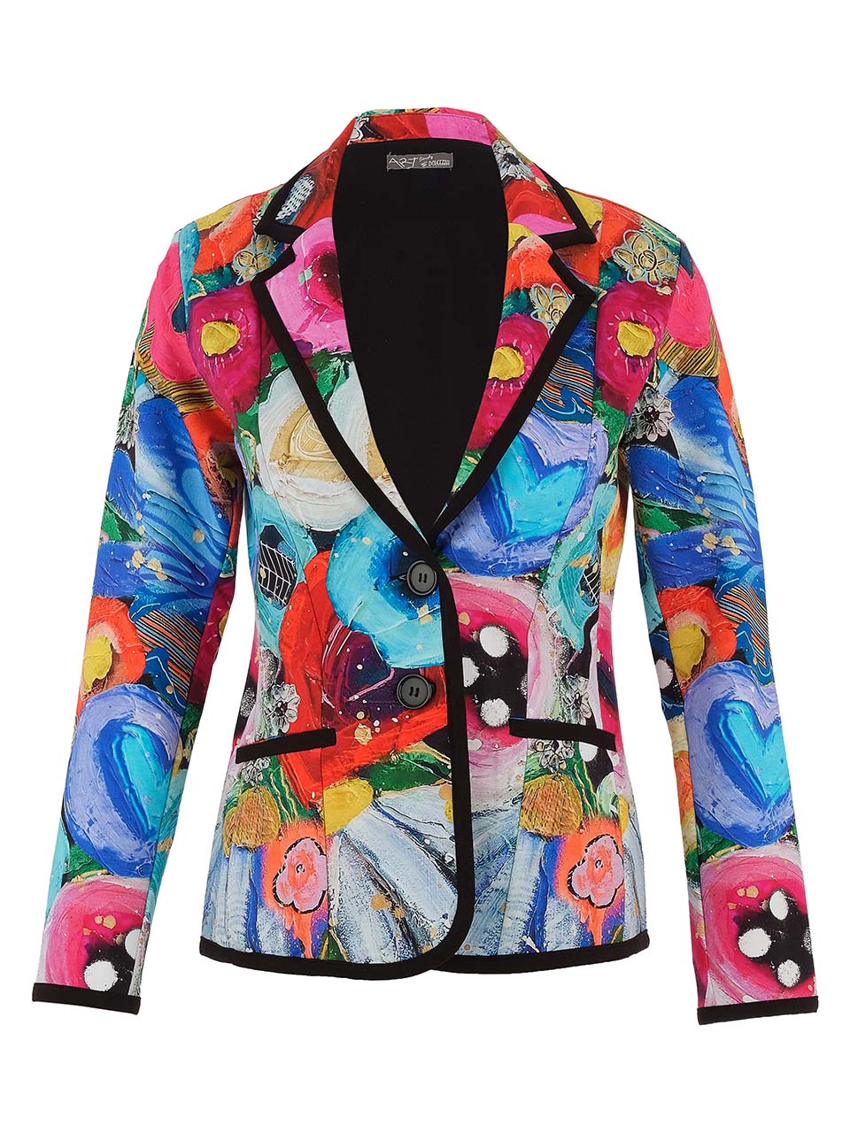 Giacca fantasia artistica Dolcezza