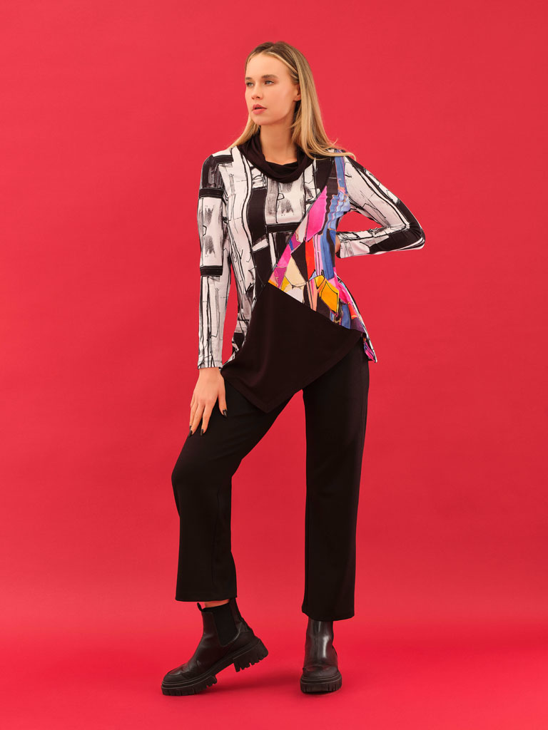 Maglia collo anello artistica - immagine 4