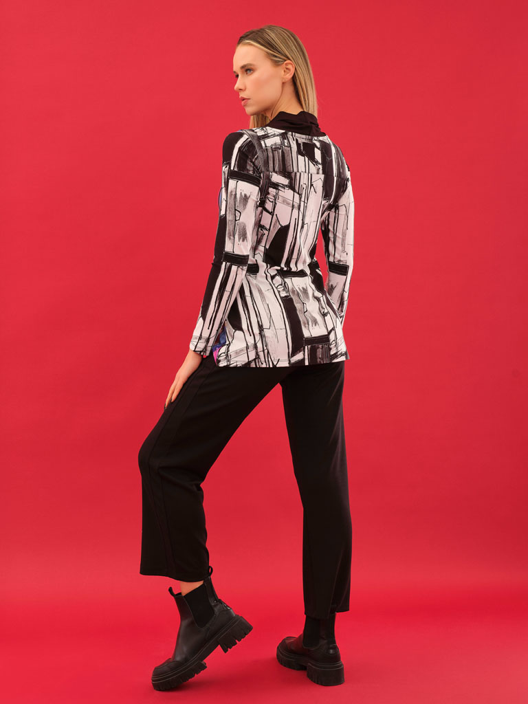 Maglia collo anello artistica - immagine 5