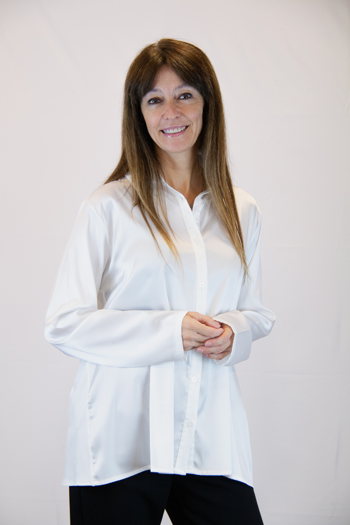 Camicia misto seta colore bianco - immagine 3