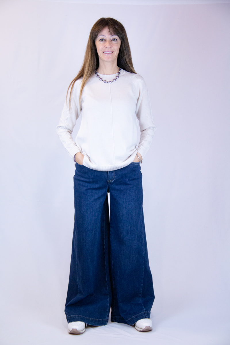 Jeans gamba ampia "BAGGY" - immagine 2