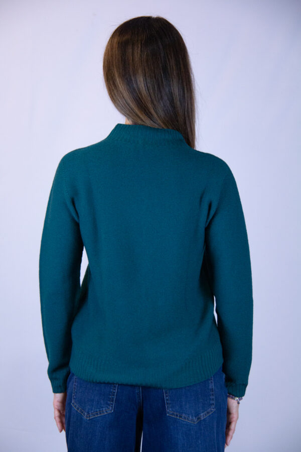 Maglia lana merinos verde Gucci - immagine 3