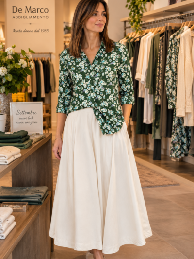 Camicia in cotone organico